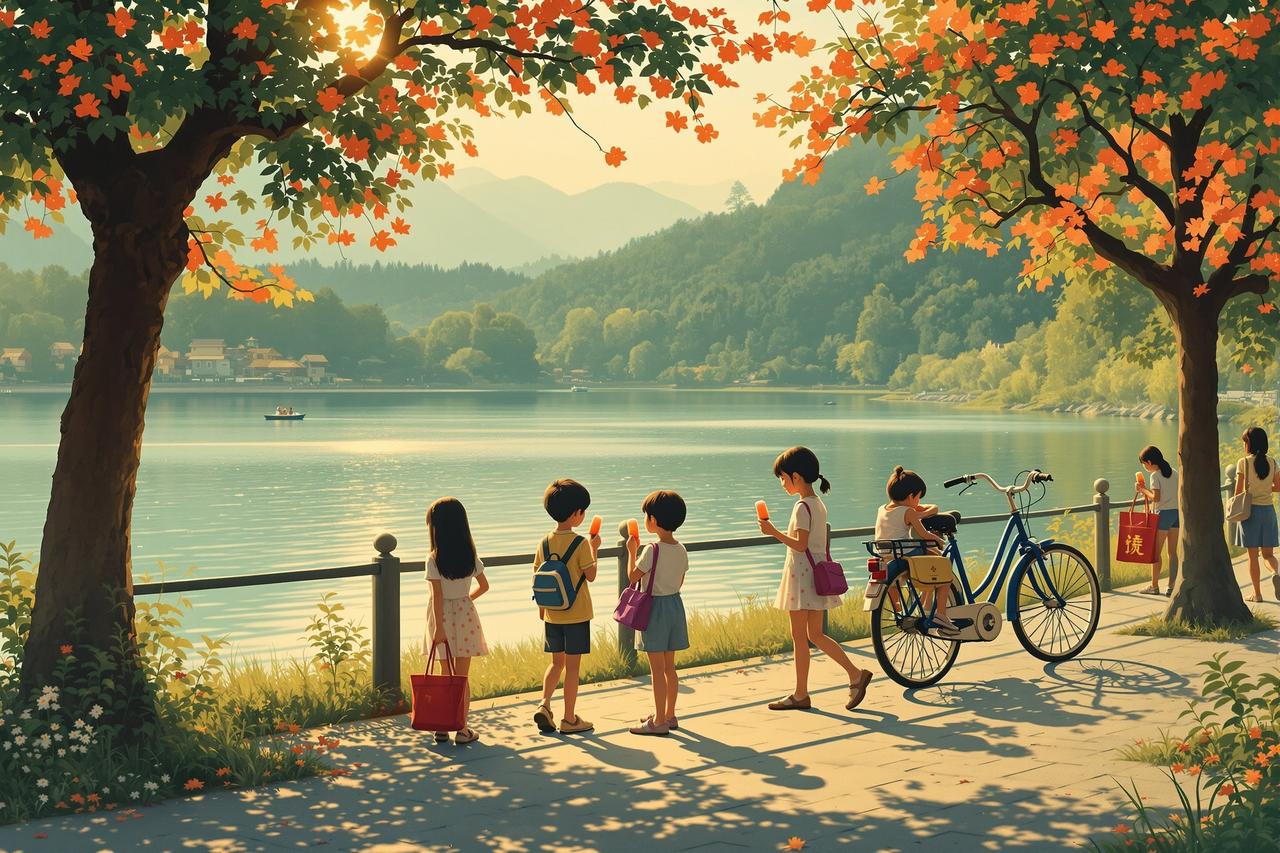 日本短剧 - 河畔的夏天